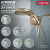 Cabezal de ducha dos en uno de 5 ajustes HydroRain® H2Okinetic® (producto recertificado)