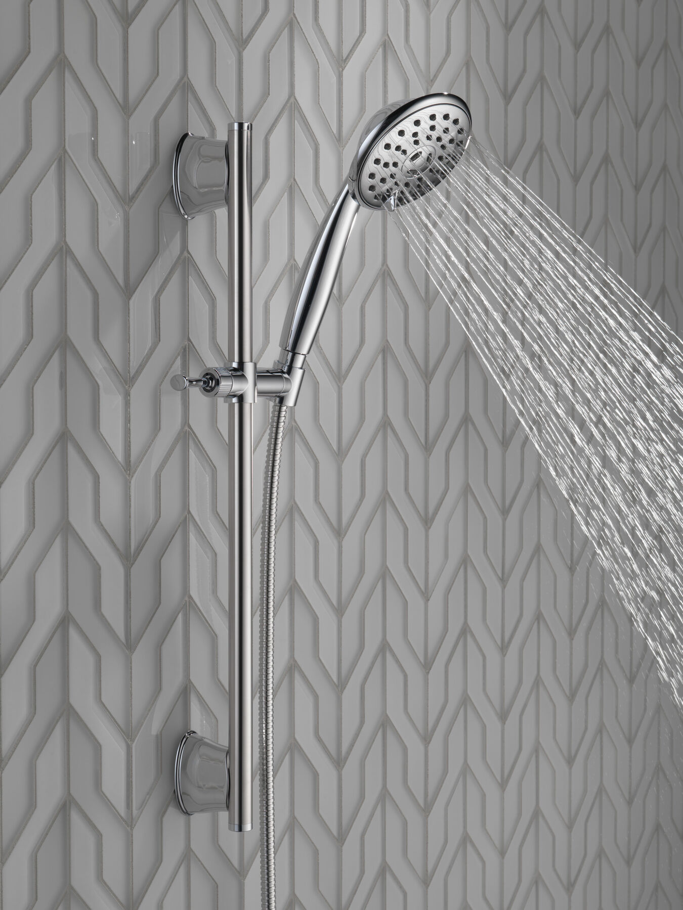 Ducha manual con barra para pared de 3 funciones, imagen 4