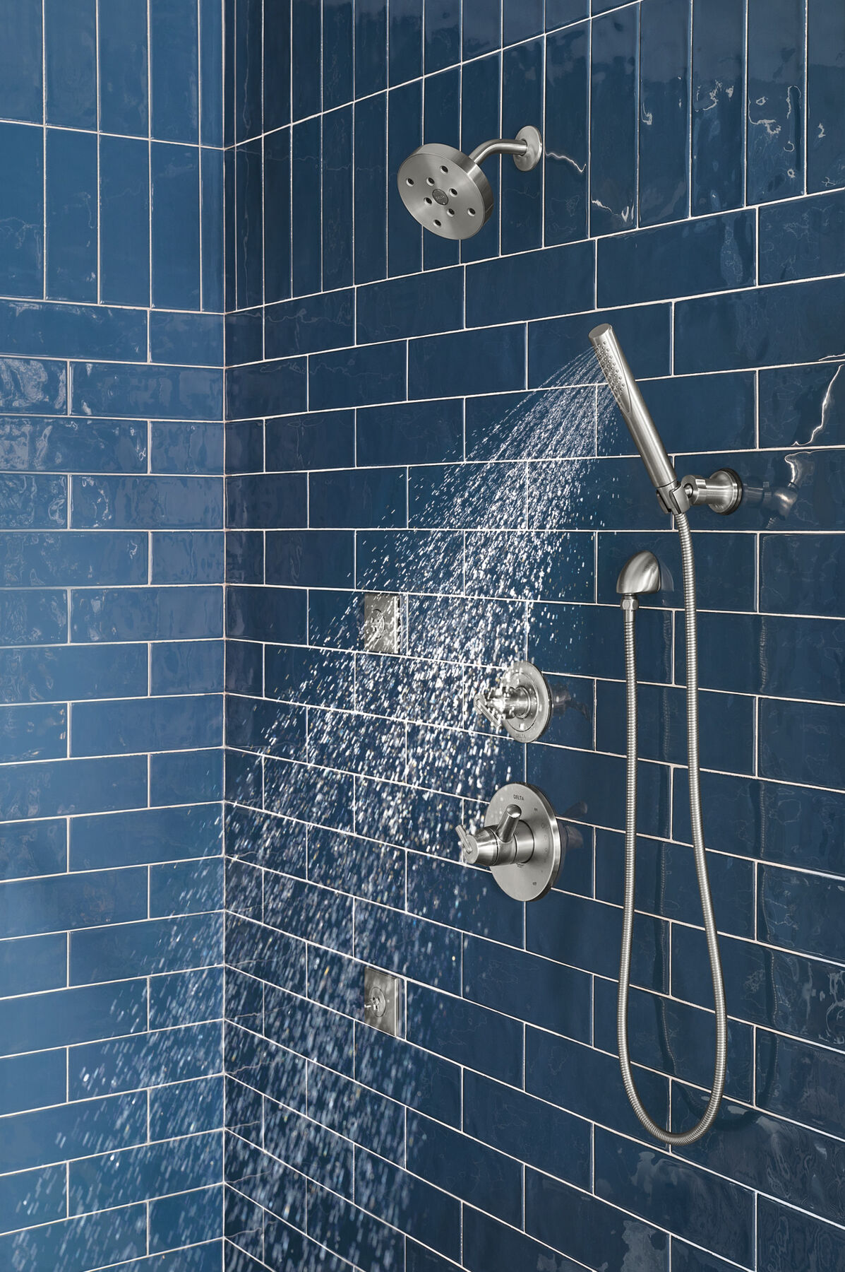 Ducha manual premium para montaje en pared ajustable de una sola función, imagen 32