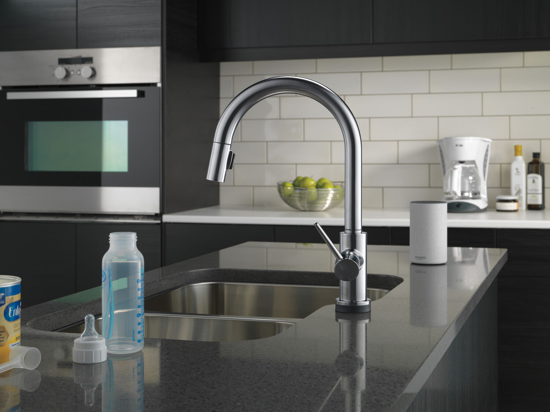 VoiceIQ® Single-Handle Pull-Down Kitchen Faucet with Touch<sub>2</sub>O® Technology, image 7