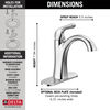 Llave para baño de combinación monomando