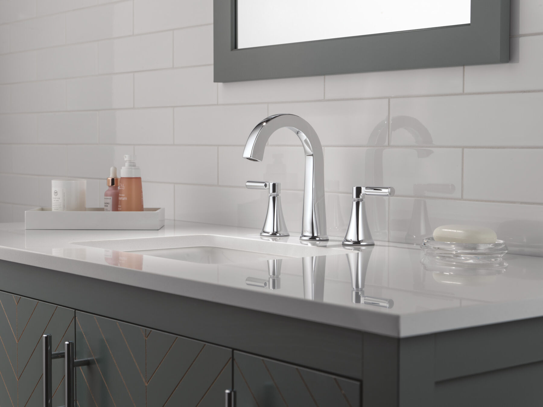 Llave para baño de extensión con dos manijas, imagen 4