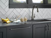 Llave para cocina monomando extensible con tecnologías Touch<sub>2</sub>O® y ShieldSpray®