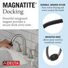 Llave para baño extensible independiente de dos manijas