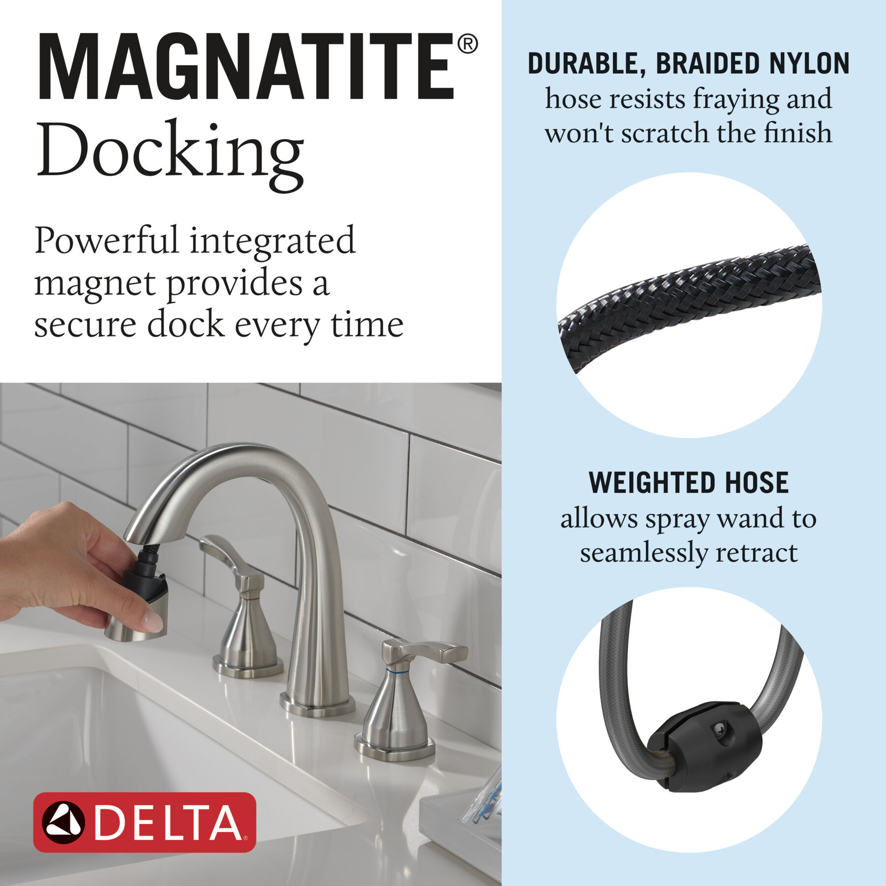 Llave para baño extensible independiente de dos manijas, imagen 6