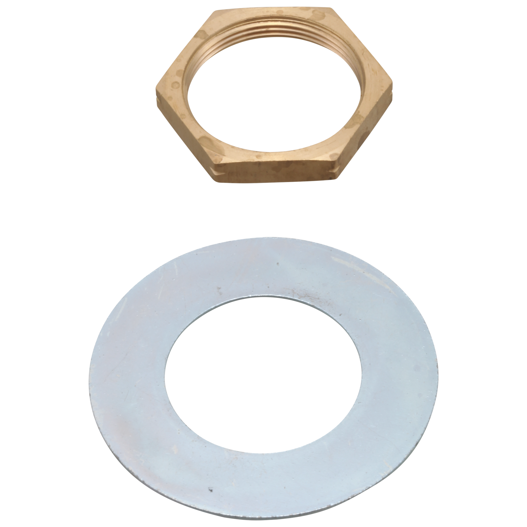 Tuerca y arandela, conjunto de desagüe