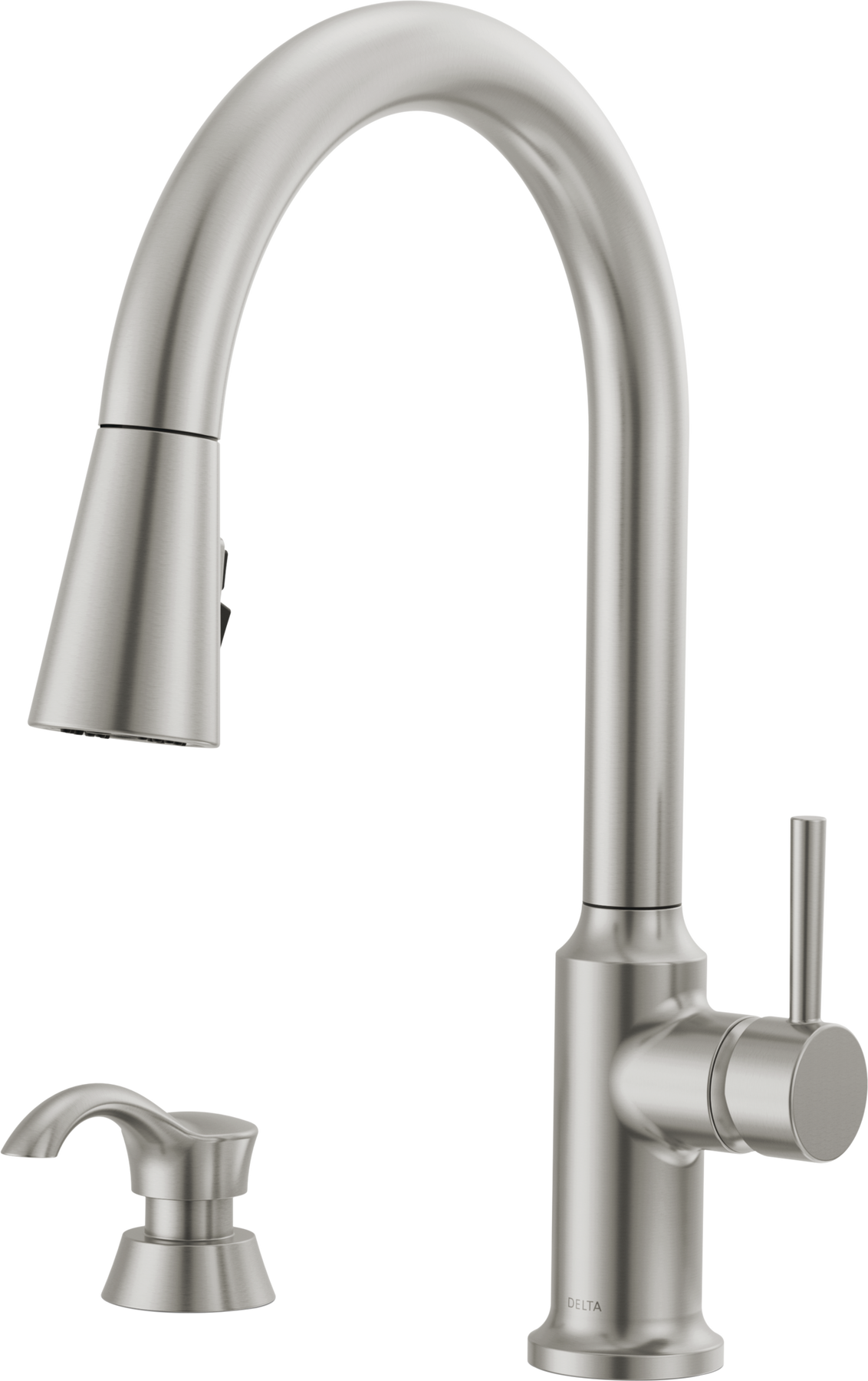 Llave para cocina monomando extensible con dispensador de jabón y tecnología ShieldSpray®, imagen 3