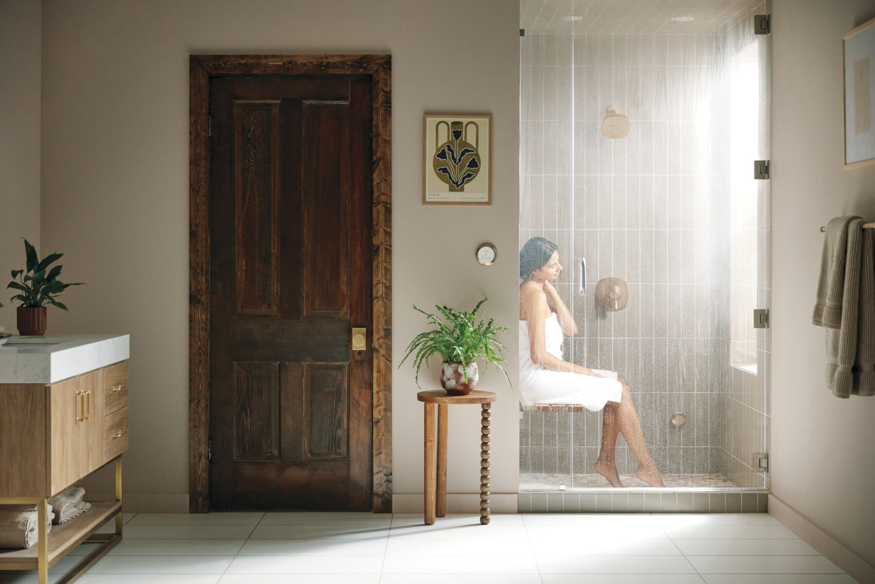 Asiento para ducha rebatible, imagen 2