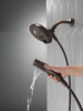 Ducha dos en uno H2Okinetic® In2ition® de 5 funciones