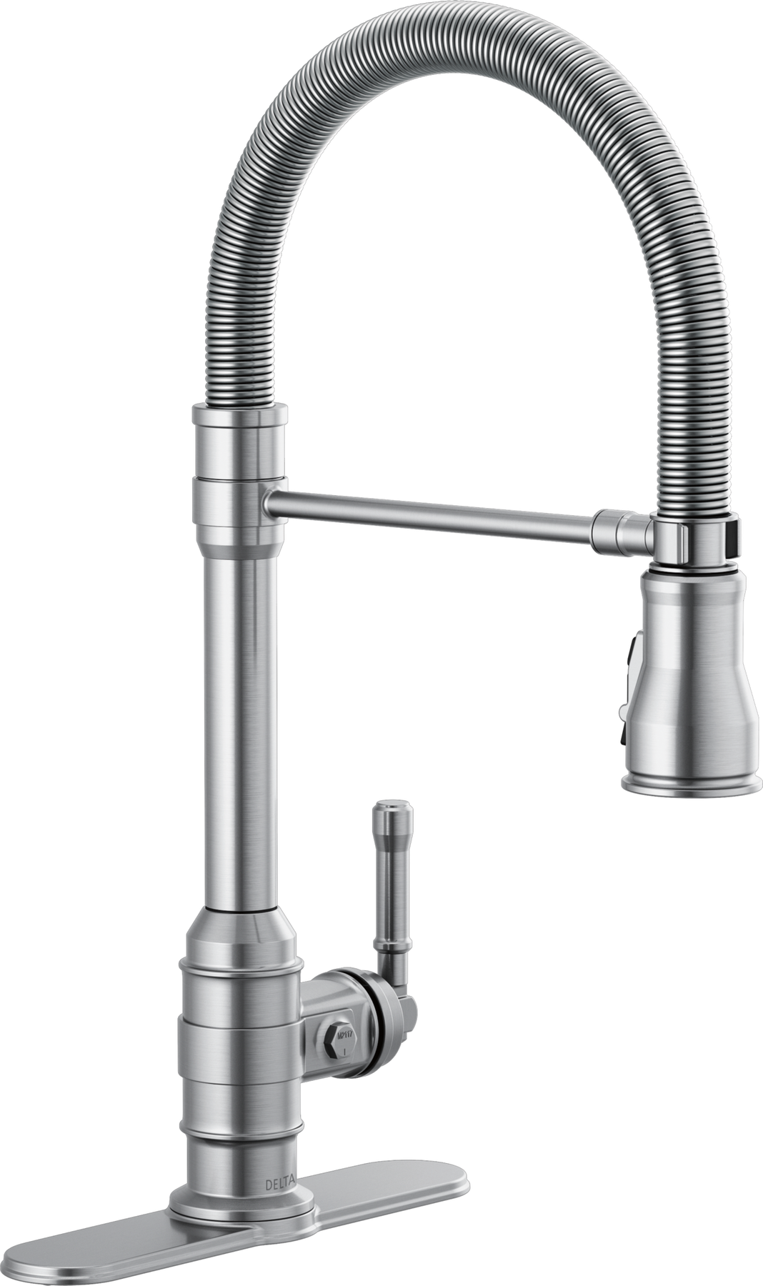 Llave para cocina monomando extensible con salida con resorte, imagen 7