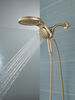 HydroRain® H<sub>2</sub>Okinetic® 5-Setting Two-in-One Shower Head (Recertified)