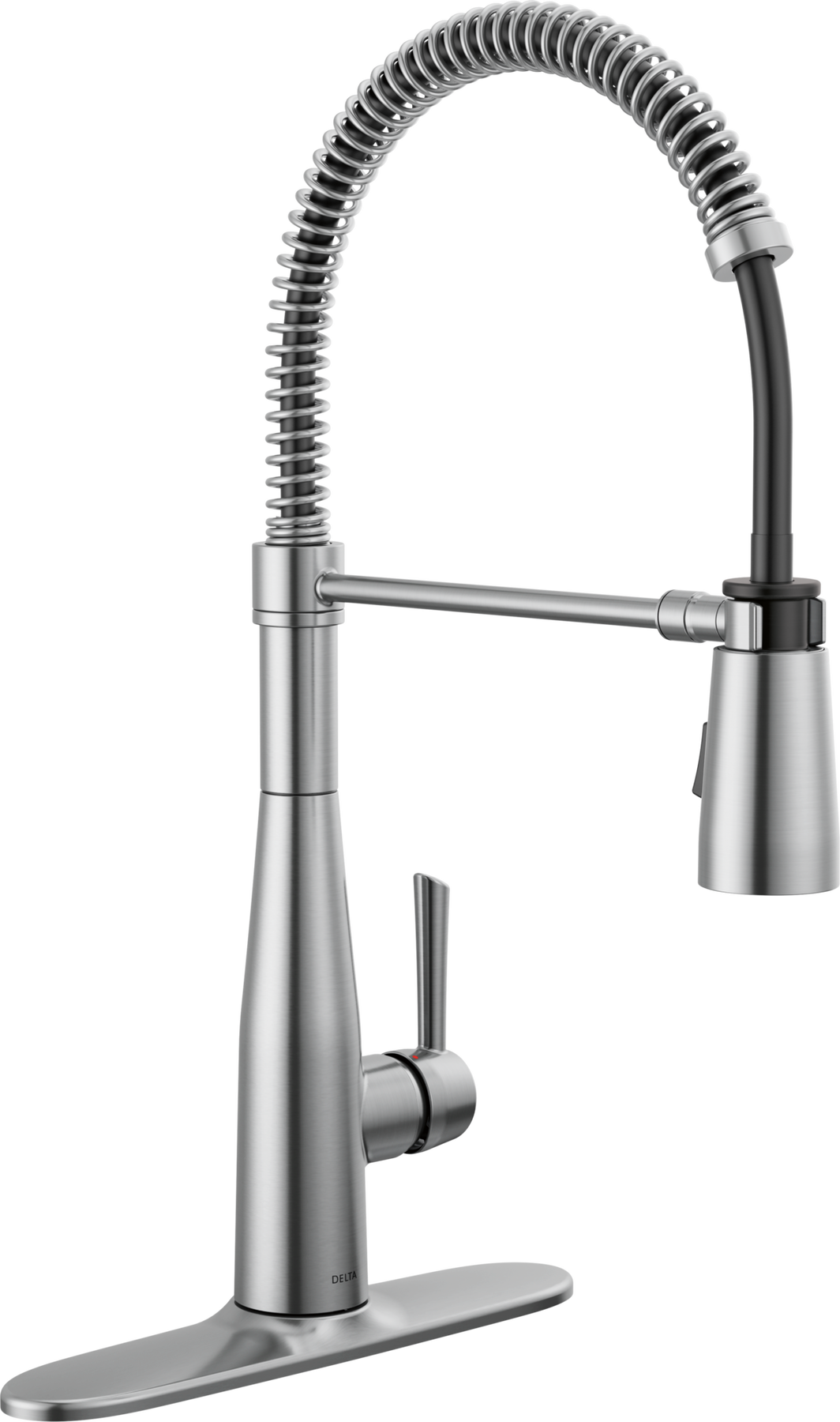Single-Handle Pull-Down Spring Kitchen Faucet, image 1