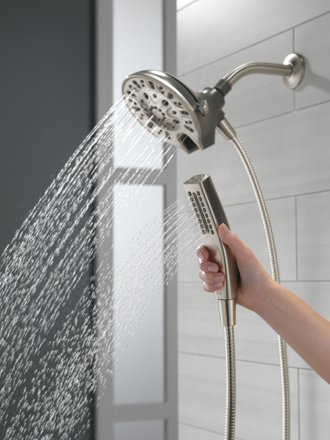 Ducha dos en uno H2Okinetic® In2ition® de 5 funciones, imagen 11