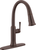 Llave de una manija con tubo de salida deslizable para cocina