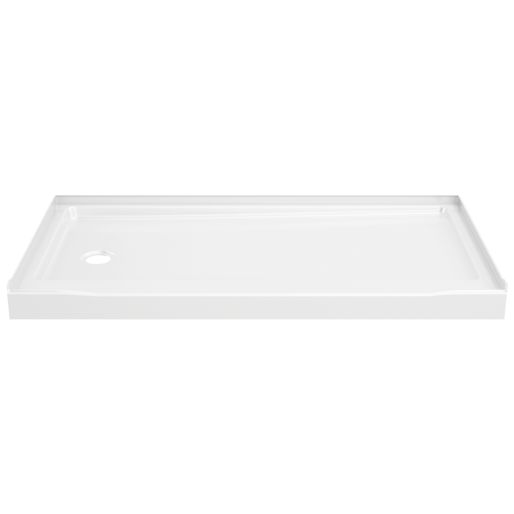 Classic 500 Shower Base 60"x32" Left Drain