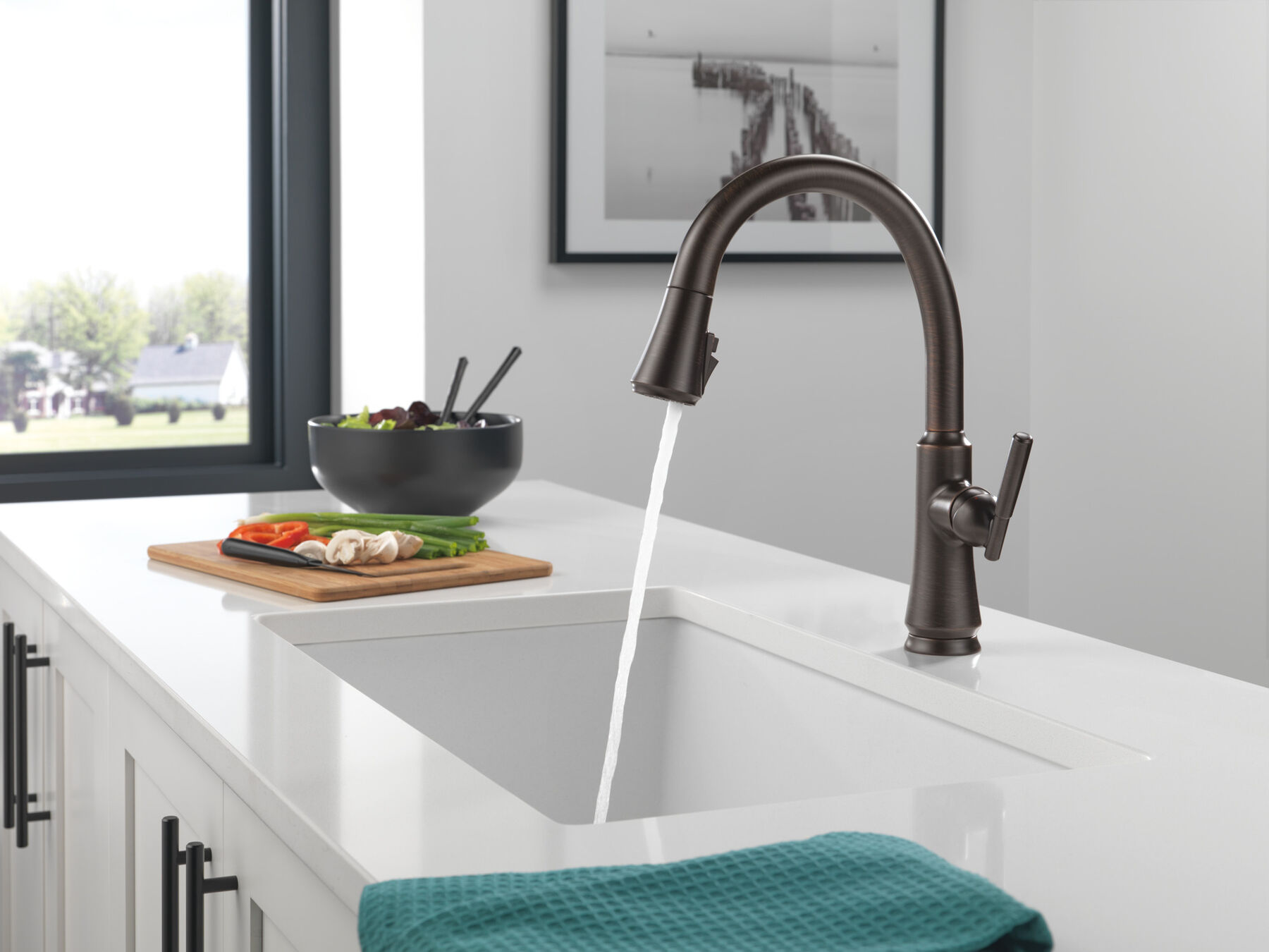 Llave para cocina monomando extensible, imagen 7
