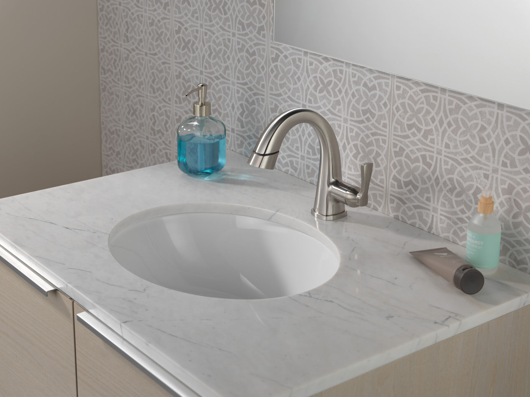 Llave para baño extensible de una manija Stryke®, imagen 11