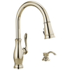 Llave monomando deslizable para cocina con dispensador de jabón y tecnología ShieldSpray