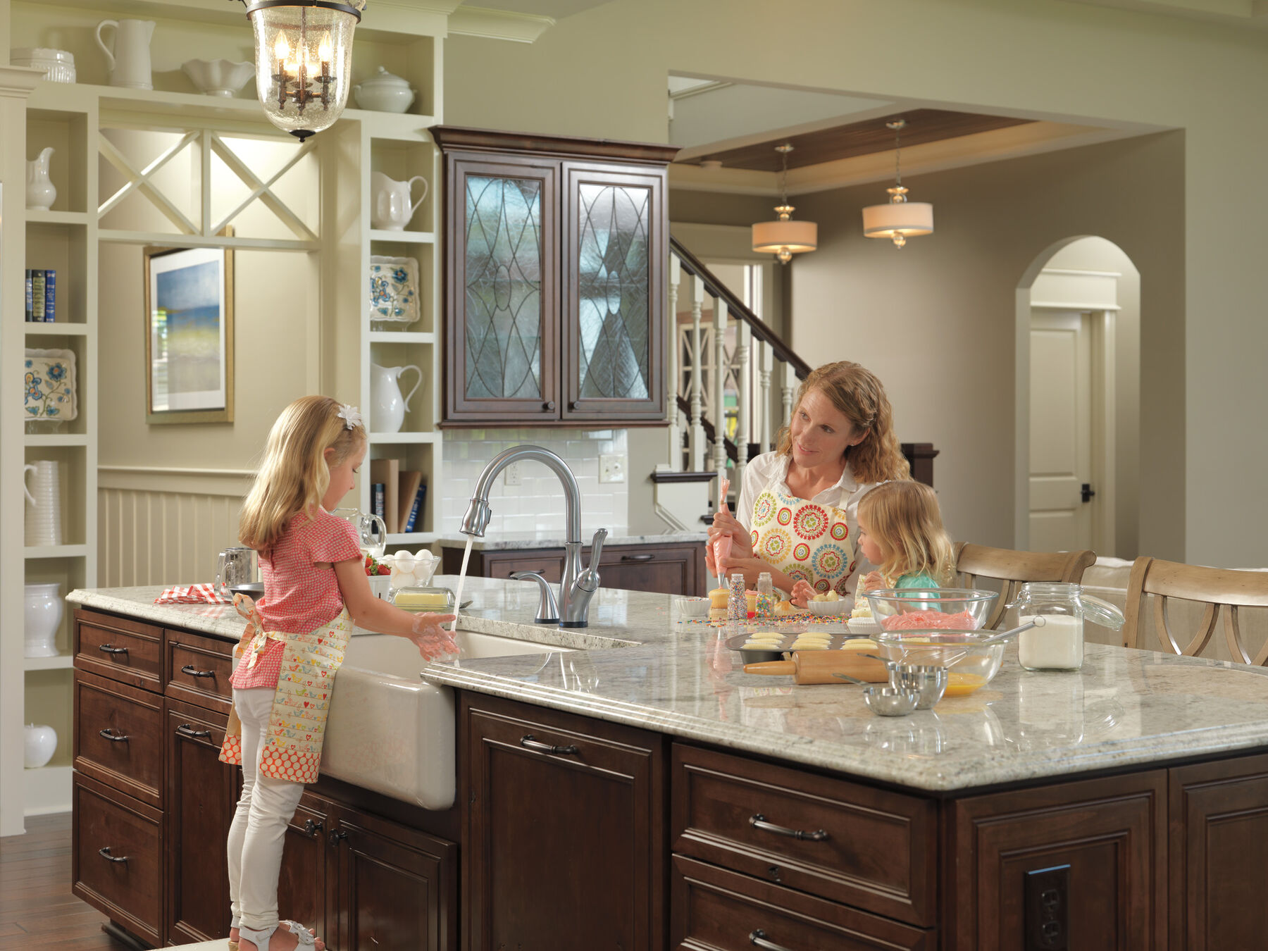 Llave para cocina monomando extensible con tecnologías Touch<sub>2</sub>O® y ShieldSpray®, imagen 8