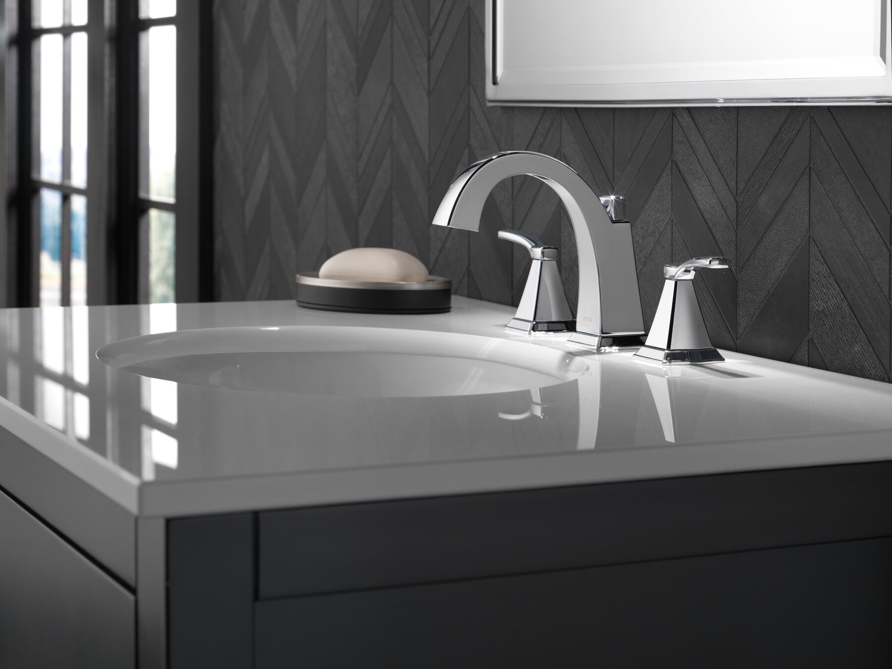 Llave para baño de extensión con dos manijas, imagen 4
