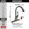 Llave para cocina monomando extensible con dispensador de jabón y tecnología ShieldSpray®