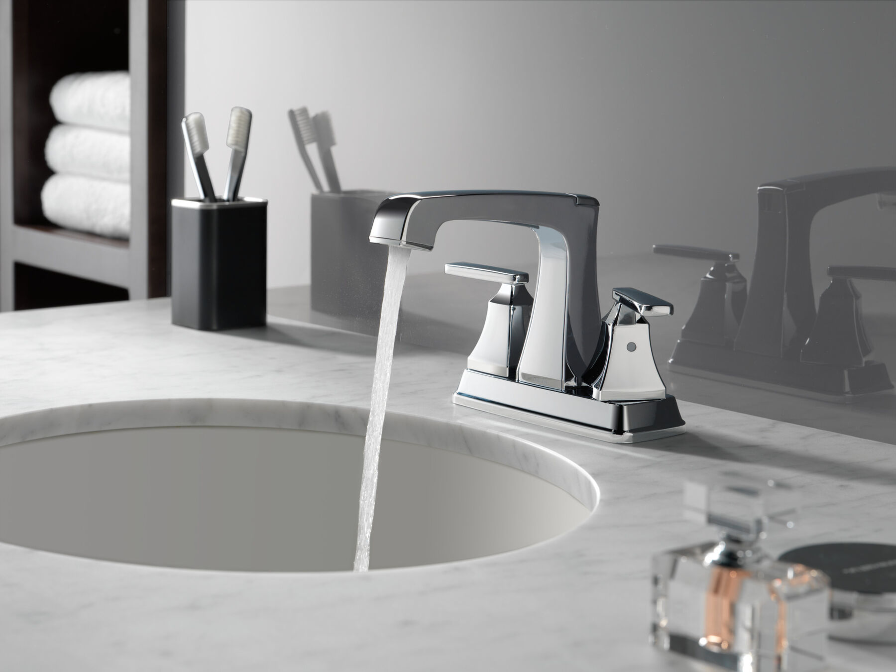 Llave para baño de combinación con dos manijas, imagen 3