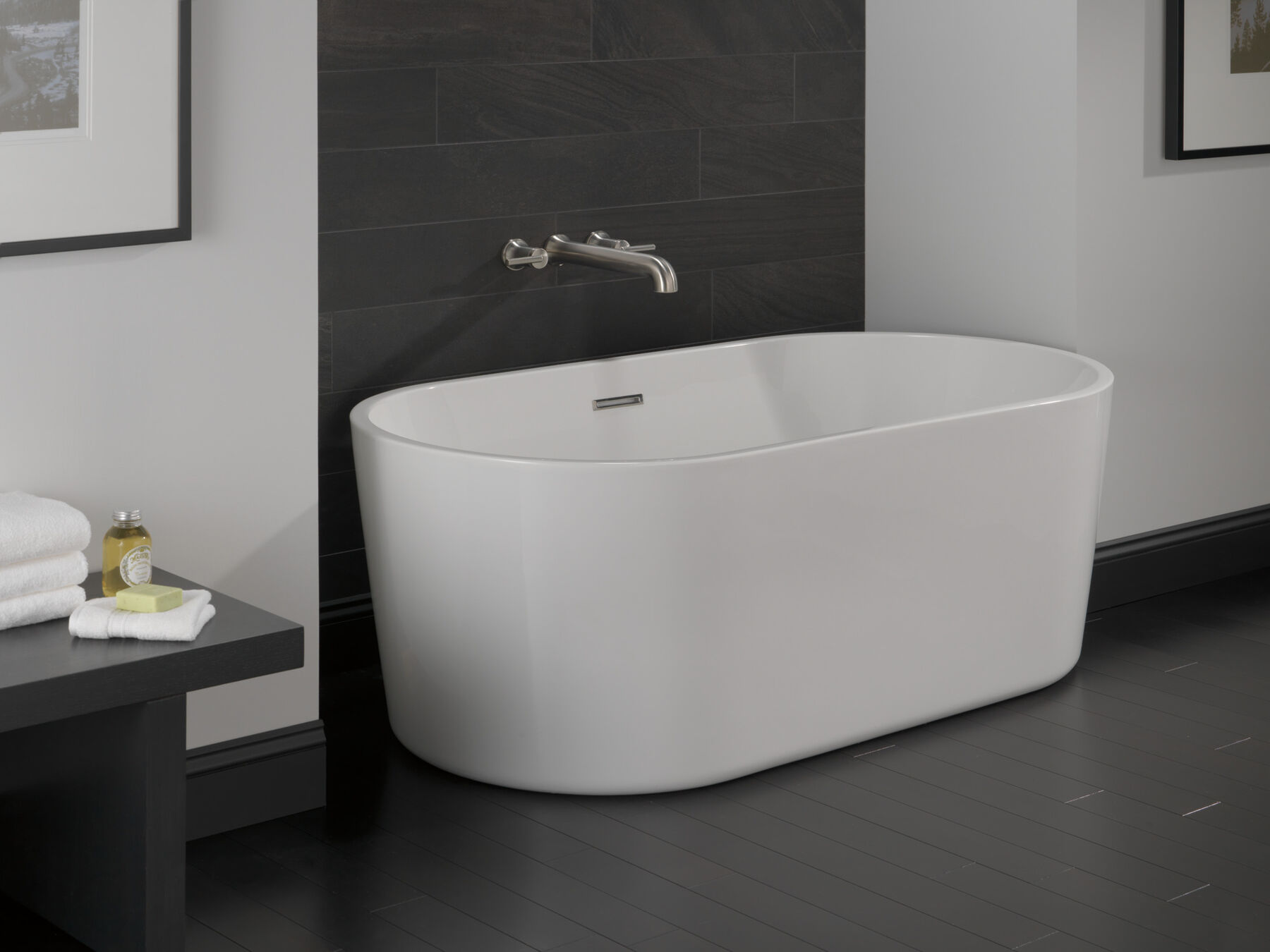 Bathtub with Tub Filler and Rough Bundle, image 2