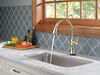 Llave para cocina monomando extensible con tecnologías Touch<sub>2</sub>O® y ShieldSpray®