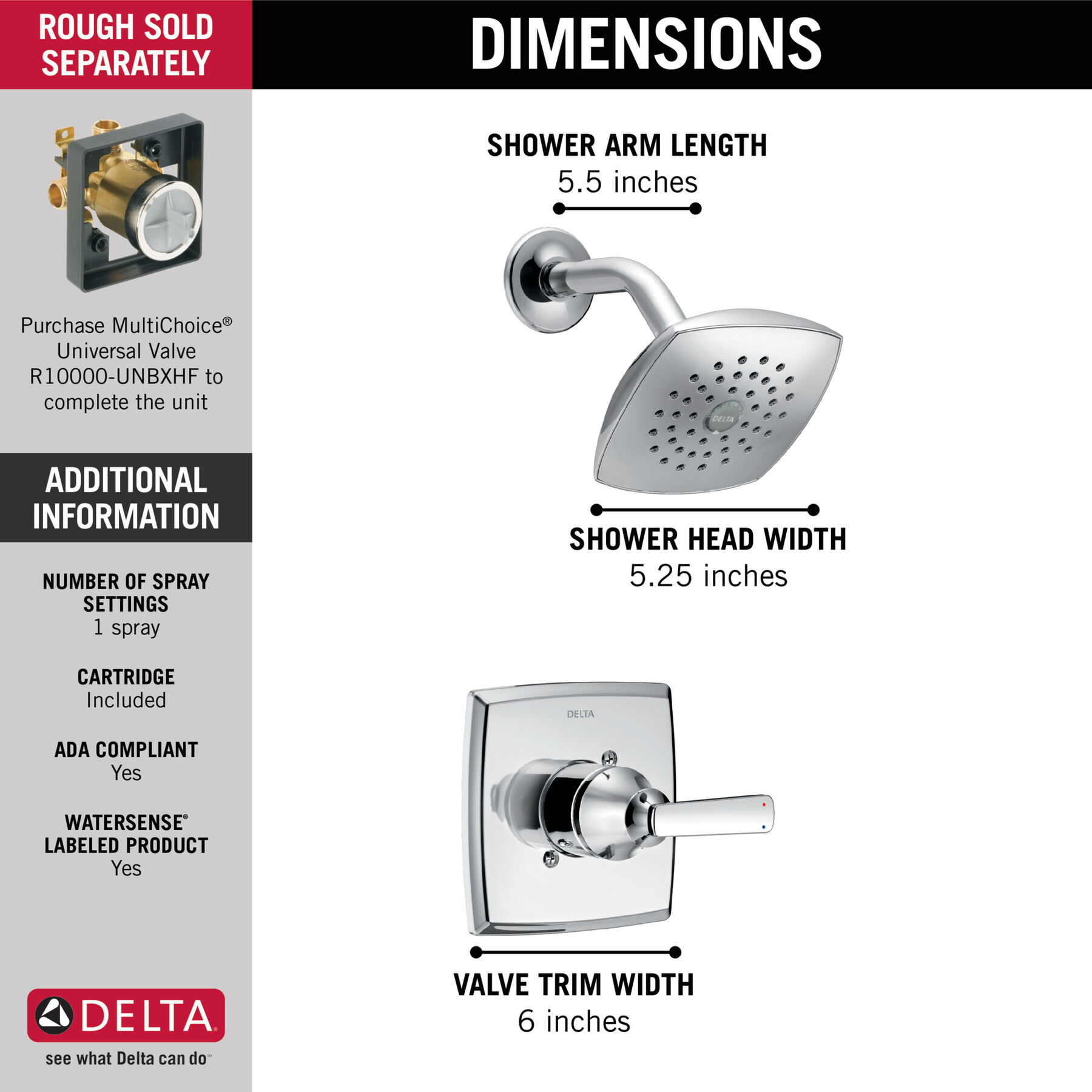 Terminación de ducha Monitor® serie 14, imagen 1
