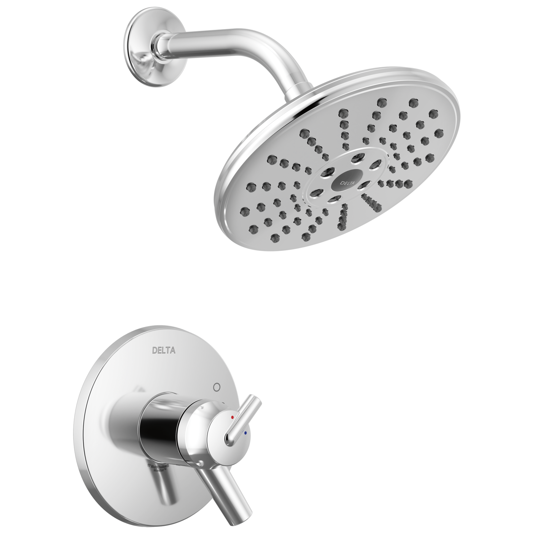 Terminación de ducha TempAssure® serie H17T con H<sub>2</sub>Okinetic®