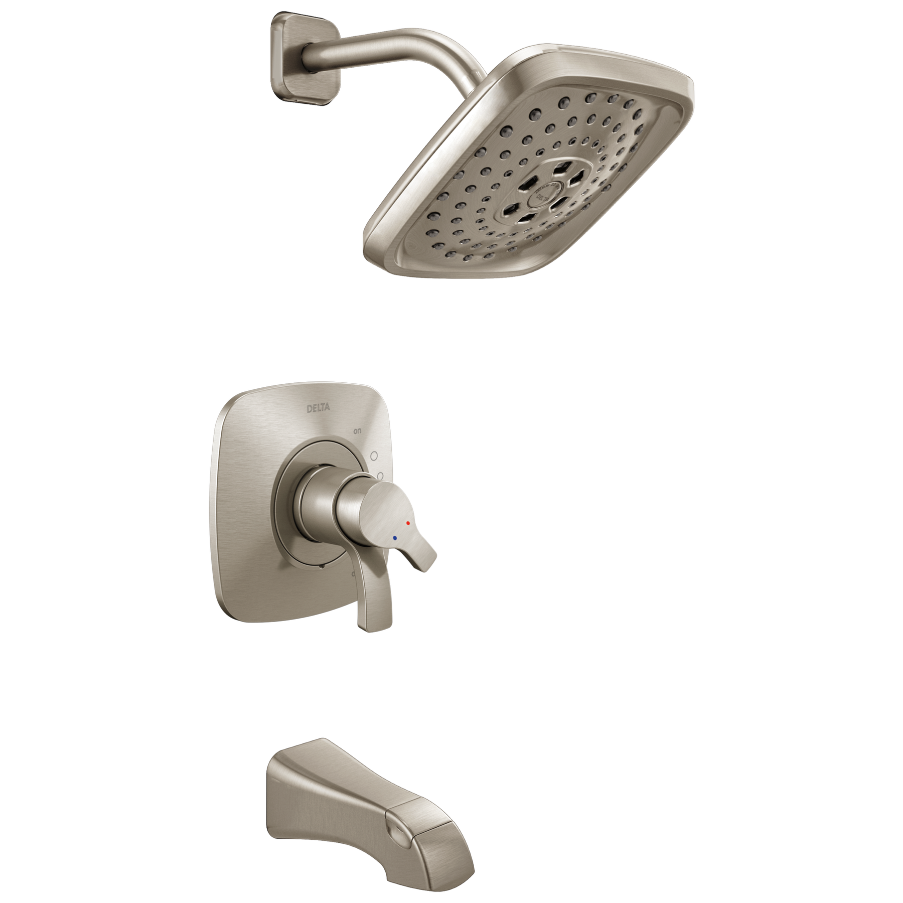 Terminaciones de ducha y bañera TempAssure® serie 17T con tecnología H<sub>2</sub>Okinetic®