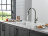 Touch2O with Touchless and VoiceIQ® Technology Single Handle Pull-Down Kitchen Faucet with Soap Dispenser