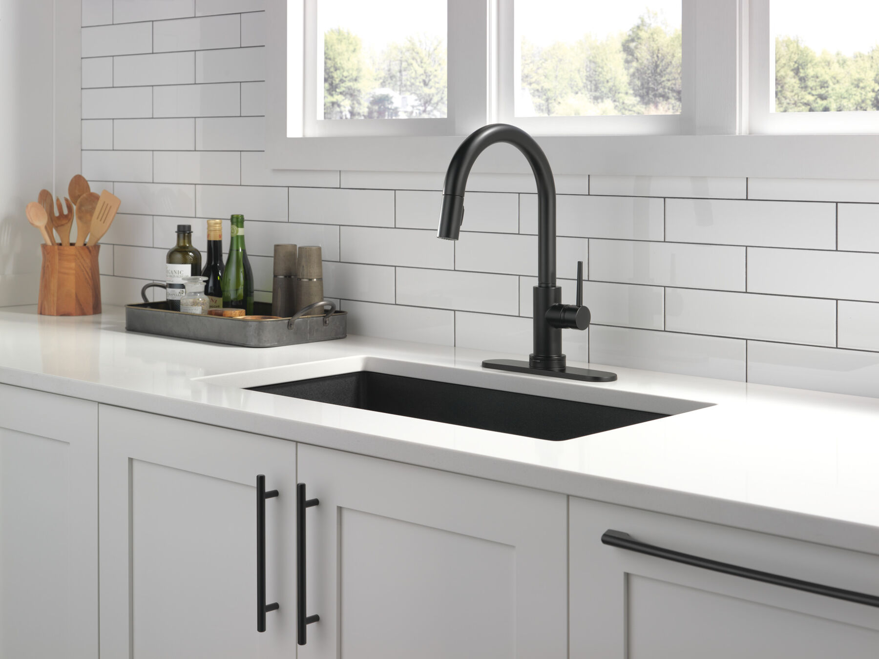 Llave para cocina monomando extensible con tecnología Touch<sub>2</sub>O®, imagen 41