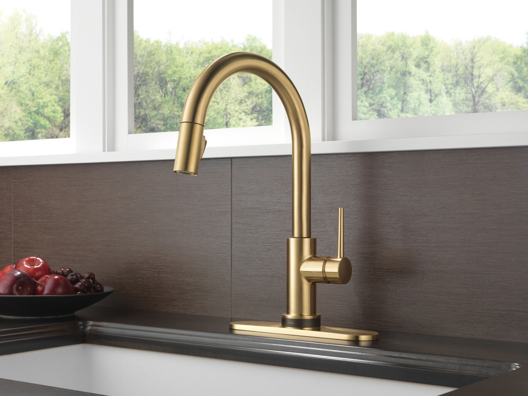 Llave para cocina monomando extensible con tecnología Touch<sub>2</sub>O®, imagen 11