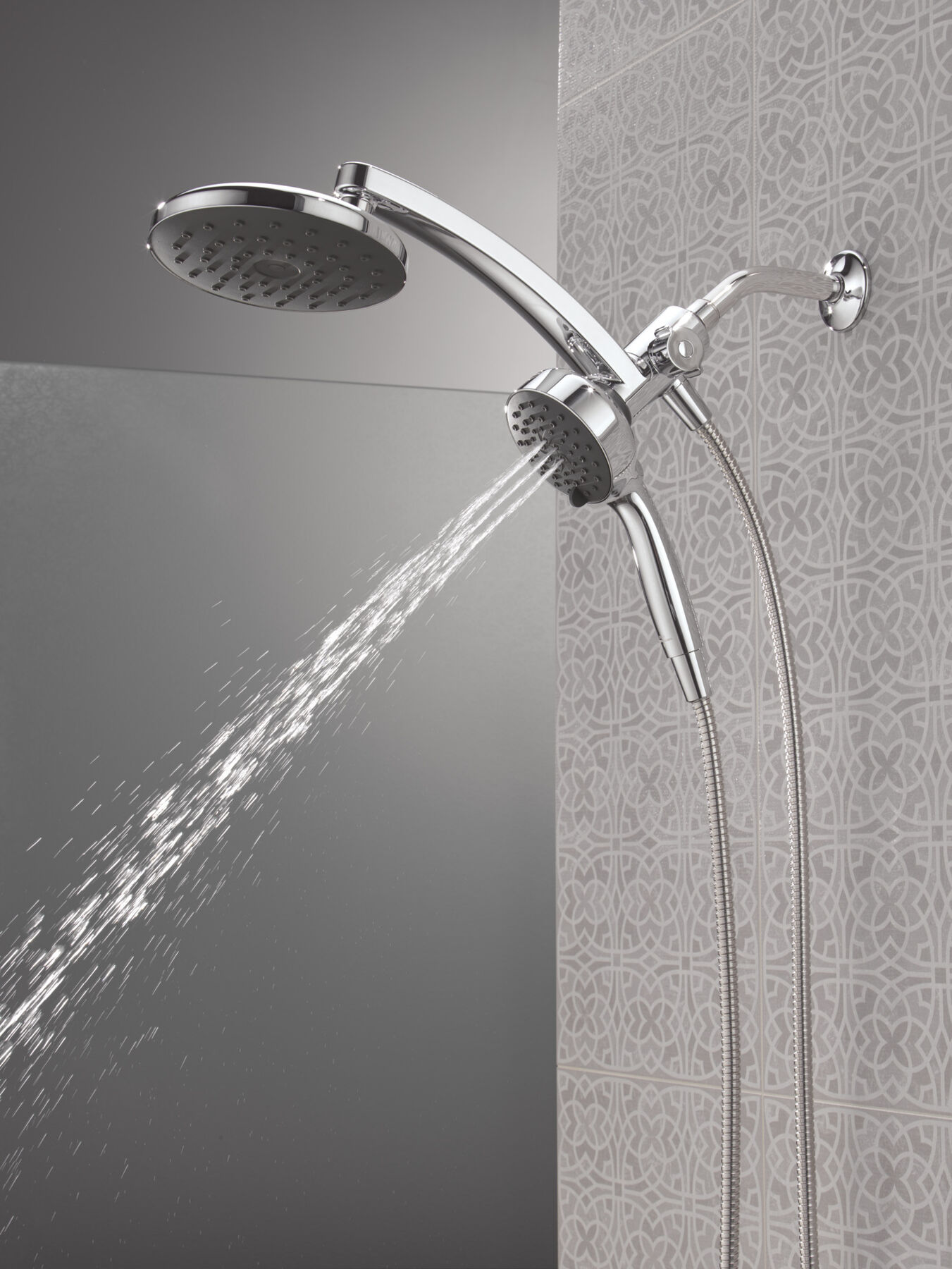 PivotPro™ 3-in-1 Combination Shower with TouchClean® Spray Face, image 25