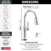 Pull-Down Kitchen Single Handle with Soap Dispenser Bundle