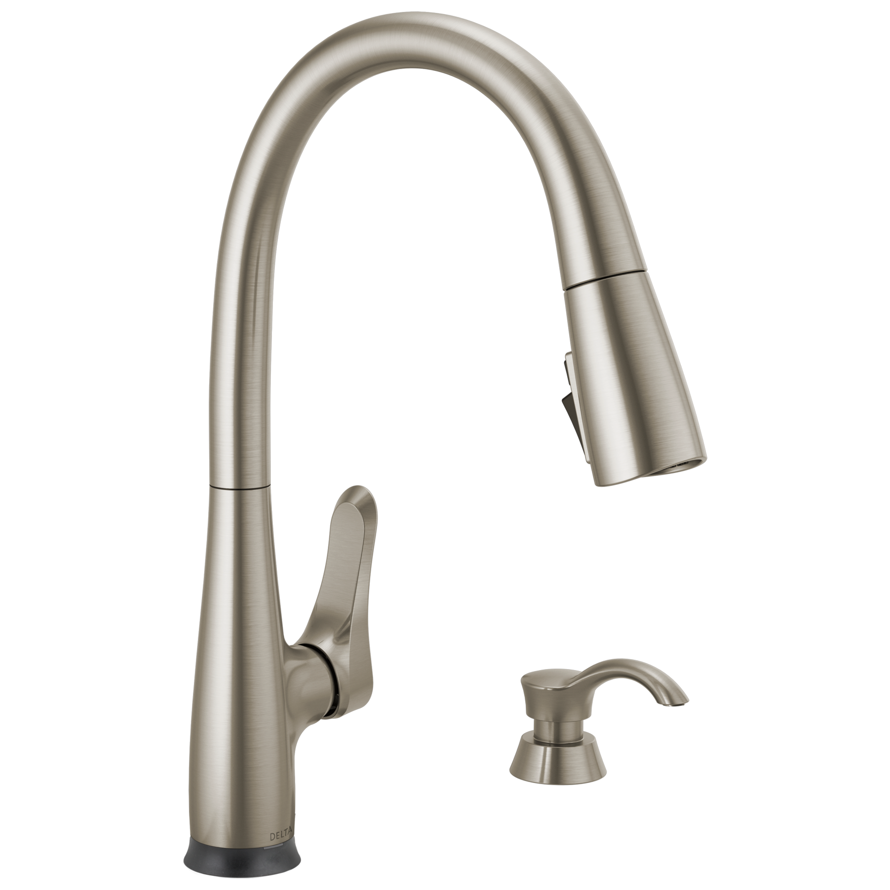 Dunsley Single Handle Pull-Down Kitchen Faucet with Touch<sub>2</sub>O® and VoiceIQ® Technology