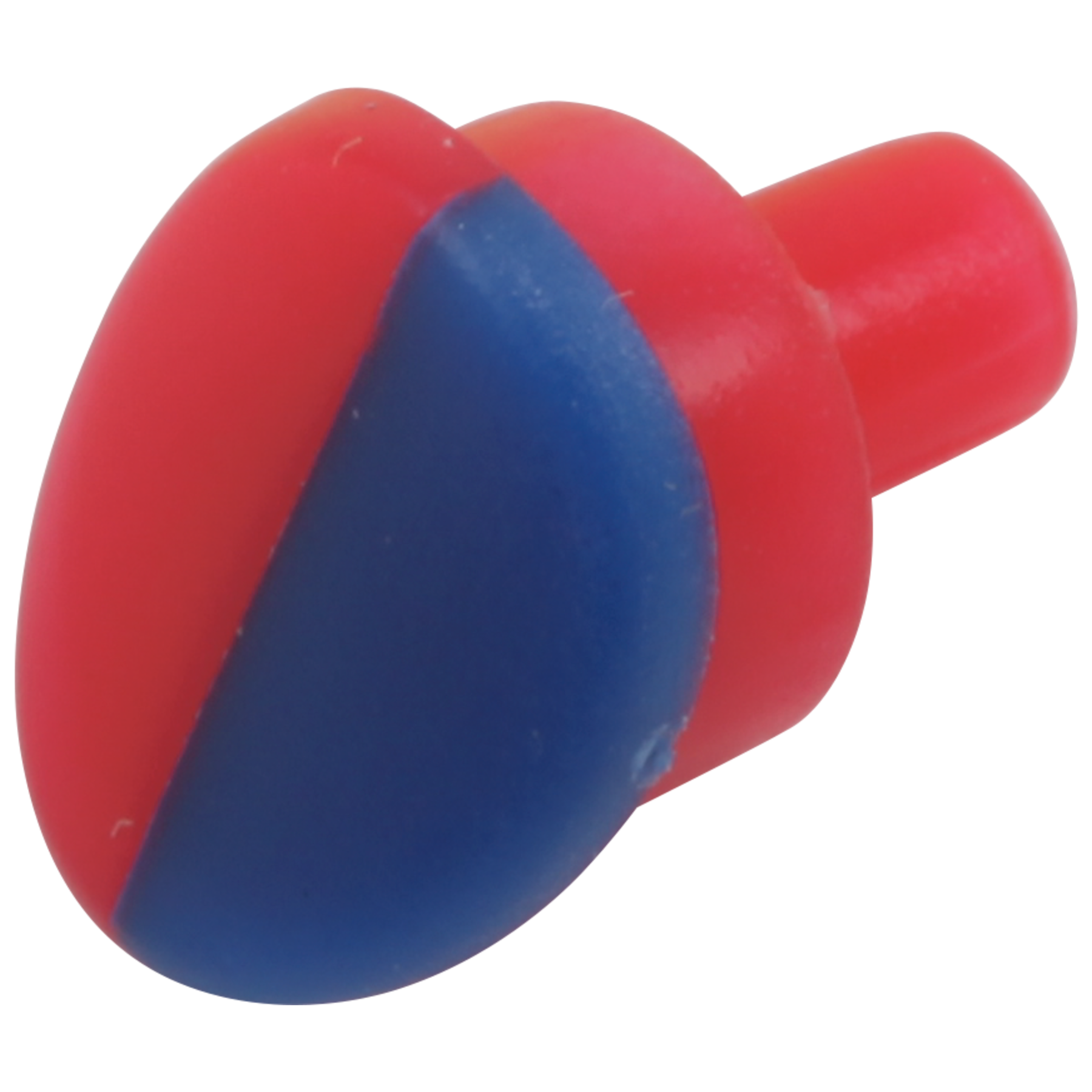 Botón, rojo/azul
