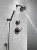Ducha de mano de una sola función de montaje en pared ajustable premium