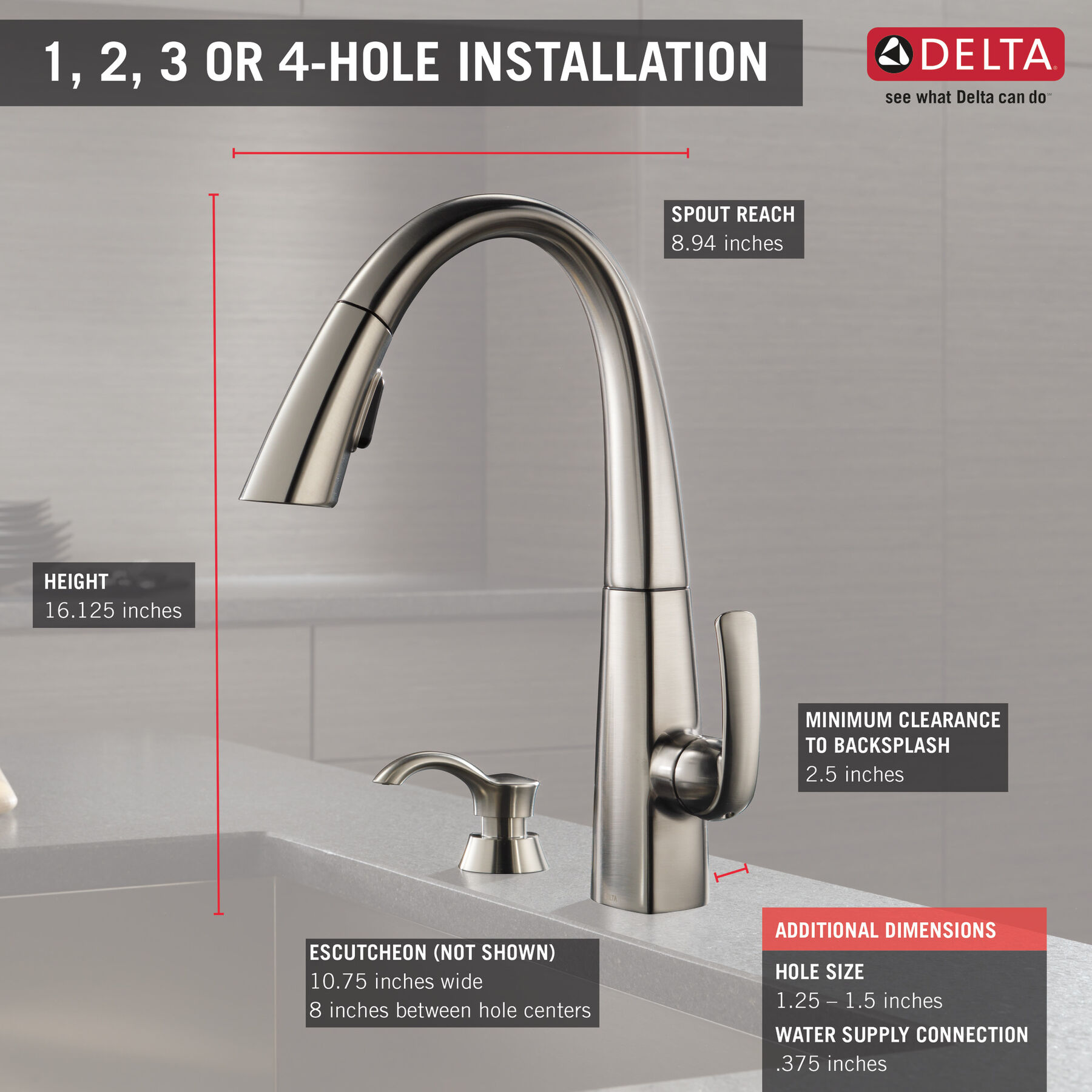 Llave para cocina monomando extensible, imagen 4