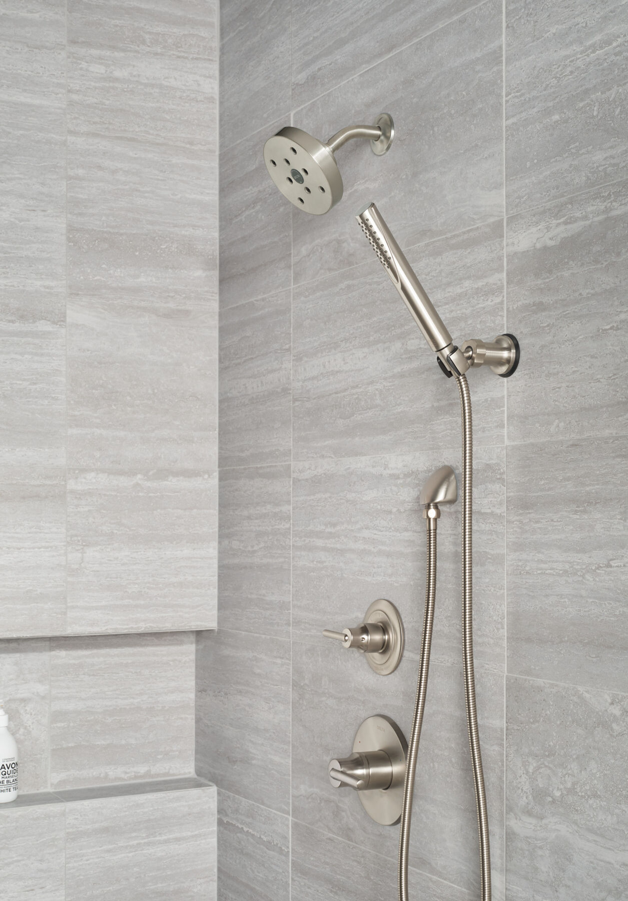 Ducha manual premium para montaje en pared ajustable de una sola función, imagen 27
