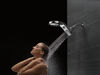Regadera dos en uno HydroRain® de 5 funciones
