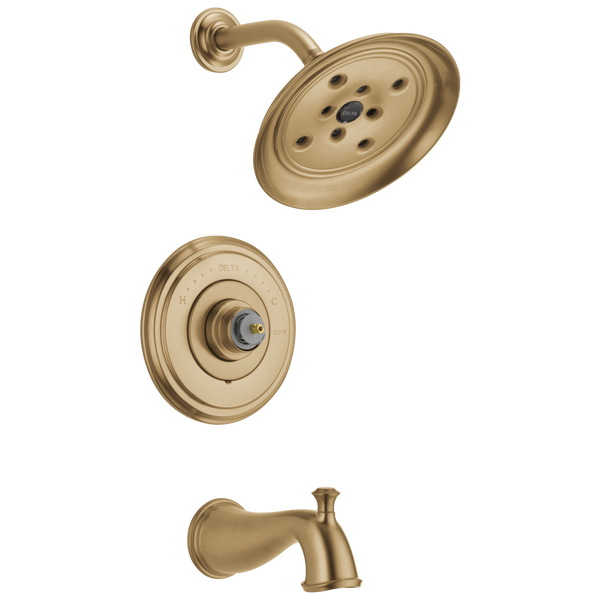 Terminaciones de ducha y bañera Monitor® serie 14 con H<sub>2</sub>Okinetic®, sin manija