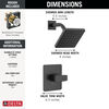 Single-Hole Lavatory Faucet with Shower Trim and Rough Bundle - 14 Series