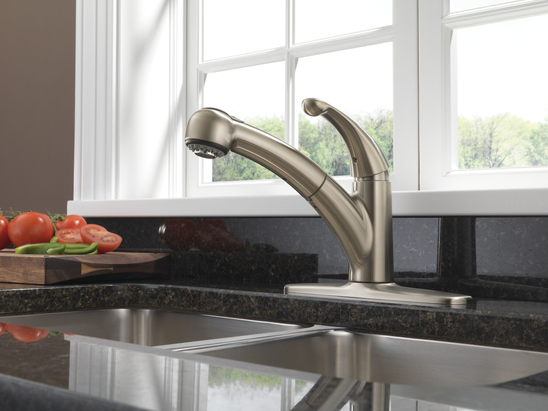 Llave para cocina monomando desplegable, imagen 1