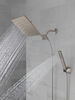 10 inch Raincan Shower Head & Hand Held Combo with Adjustable Extension Arm