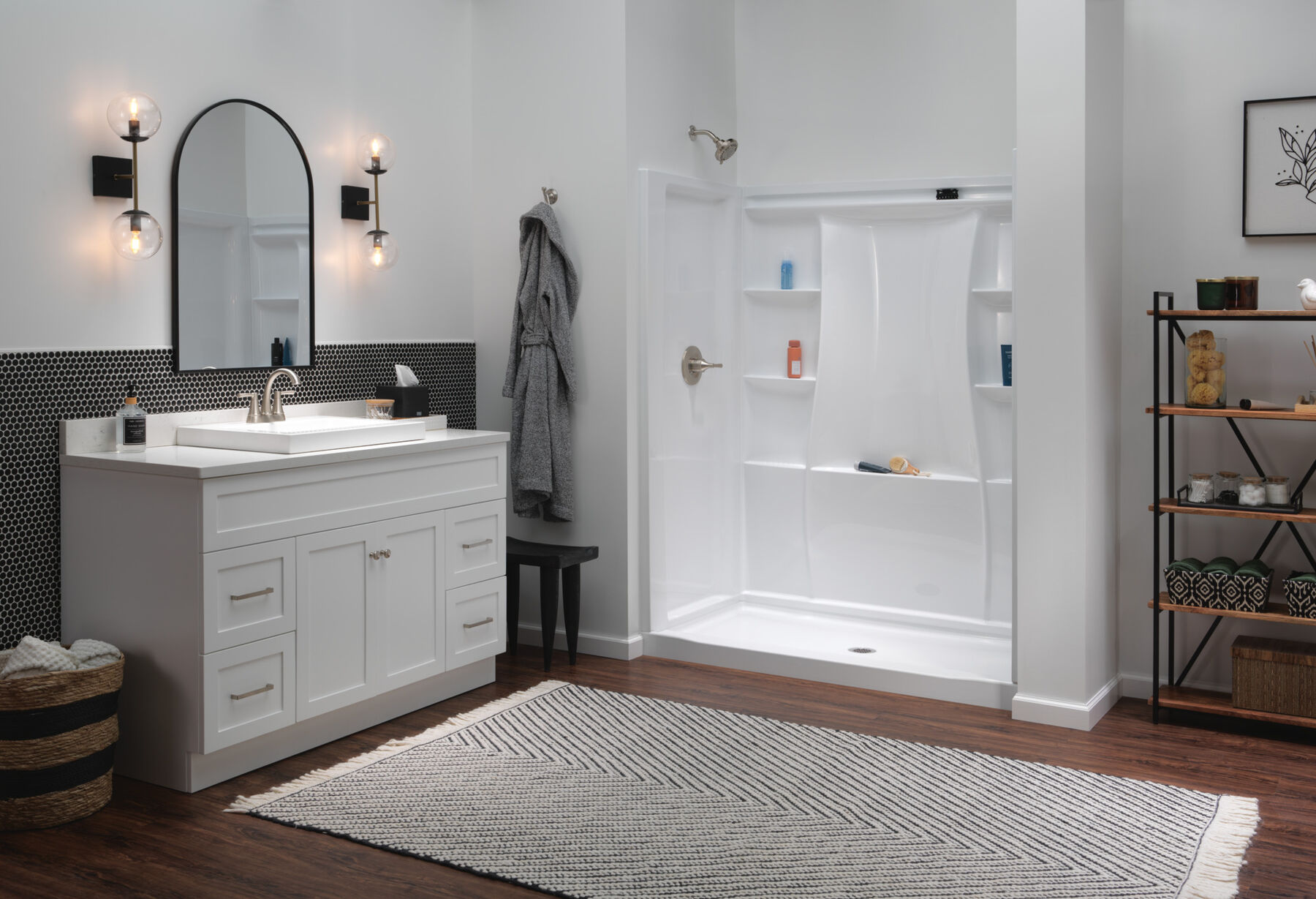 60x32 Alcove Shower Bundle - Center, image 2