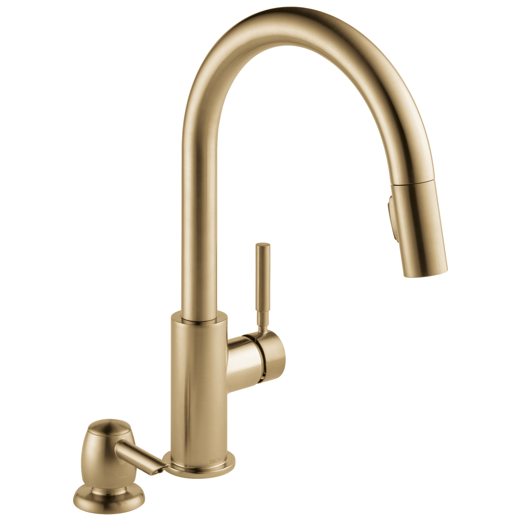 Llave de una manija con tubo de salida deslizable para cocina con dispensador de jabón