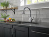 Llave para cocina monomando extensible con tecnología ShieldSpray® (producto recertificado)
