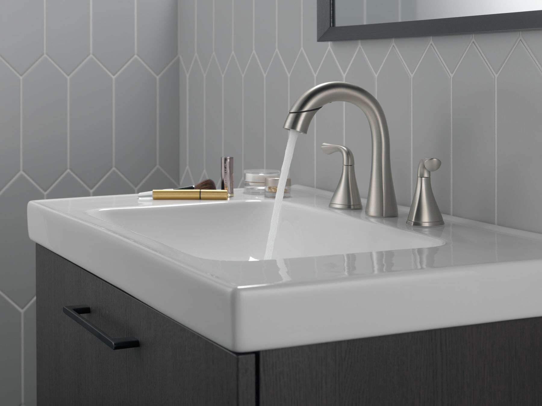 Llave para baño extensible independiente de dos manijas, imagen 5